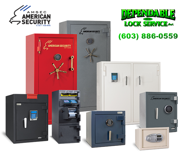 Showcasing American Security Safes Line